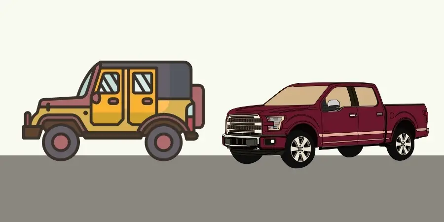 jeep vs pickup truck