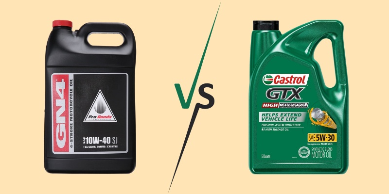 atv car oil difference