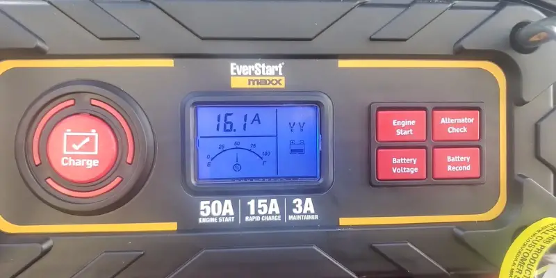 How do use the Everstart battery charger