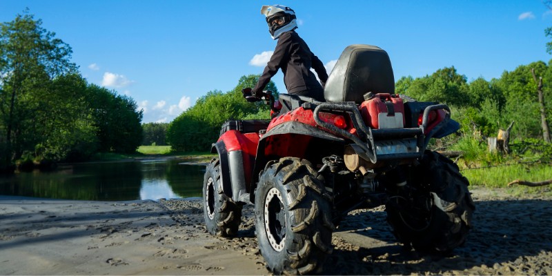 How to Carry Extra Gas on ATV