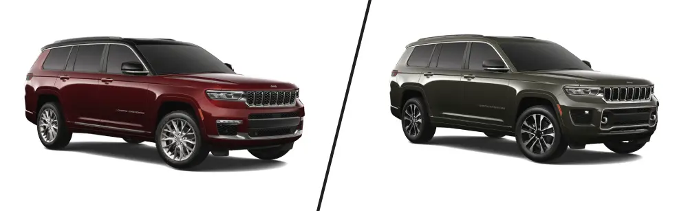 Jeep Grand Cherokee Summit Vs Overland: Main Differences