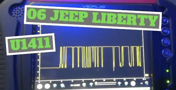 U1411 Jeep Liberty: Meaning, Causes, Symptoms & Fix