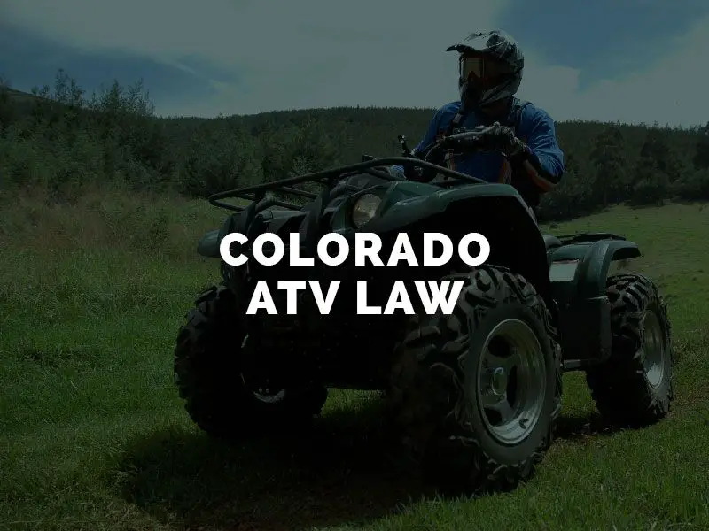 Are Atvs Street Legal in Colorado