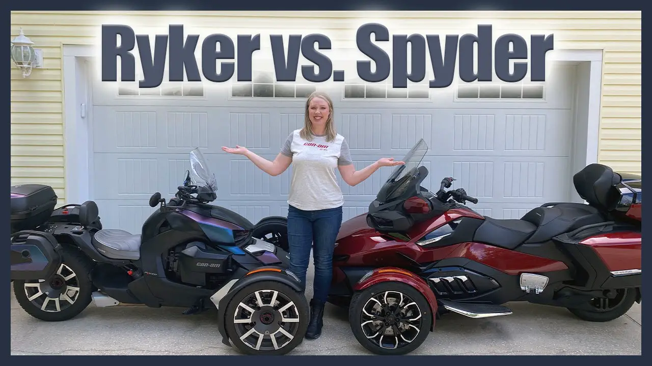 Can am Ryker Vs Spyder: Which is Better