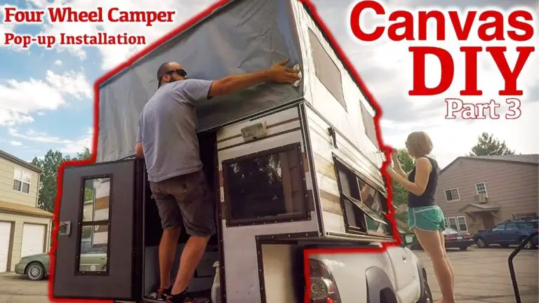 Diy Pop Up Camper Canvas Replacement