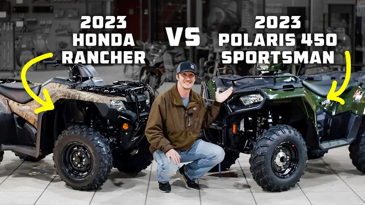 Honda Rancher Vs Polaris Sportsman: What is the Difference