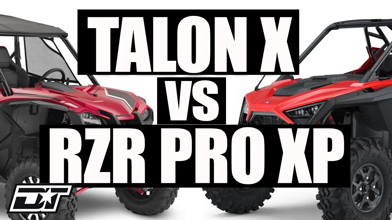 Honda Talon Vs Polaris Rzr: Which is Better