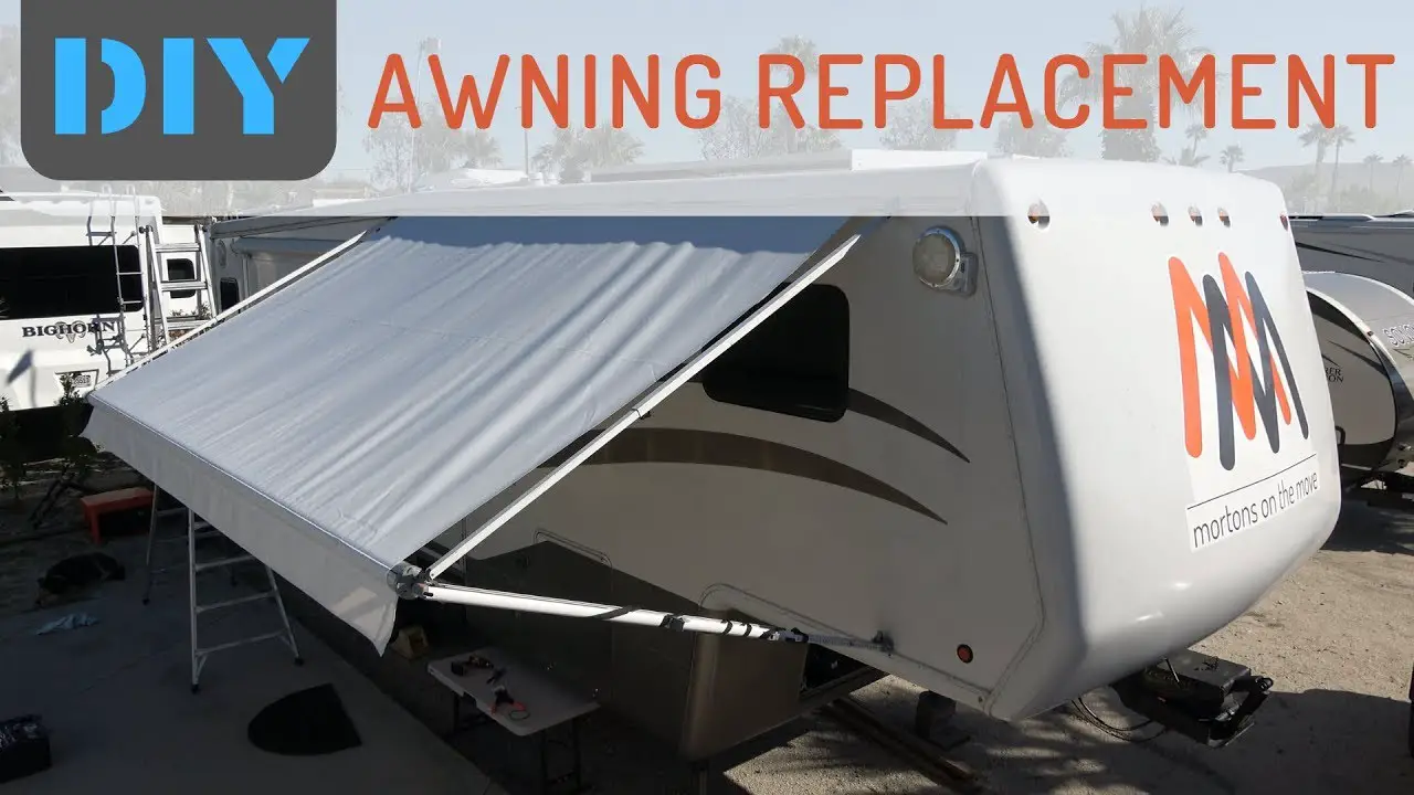 How to Replace Rv Awning Fabric