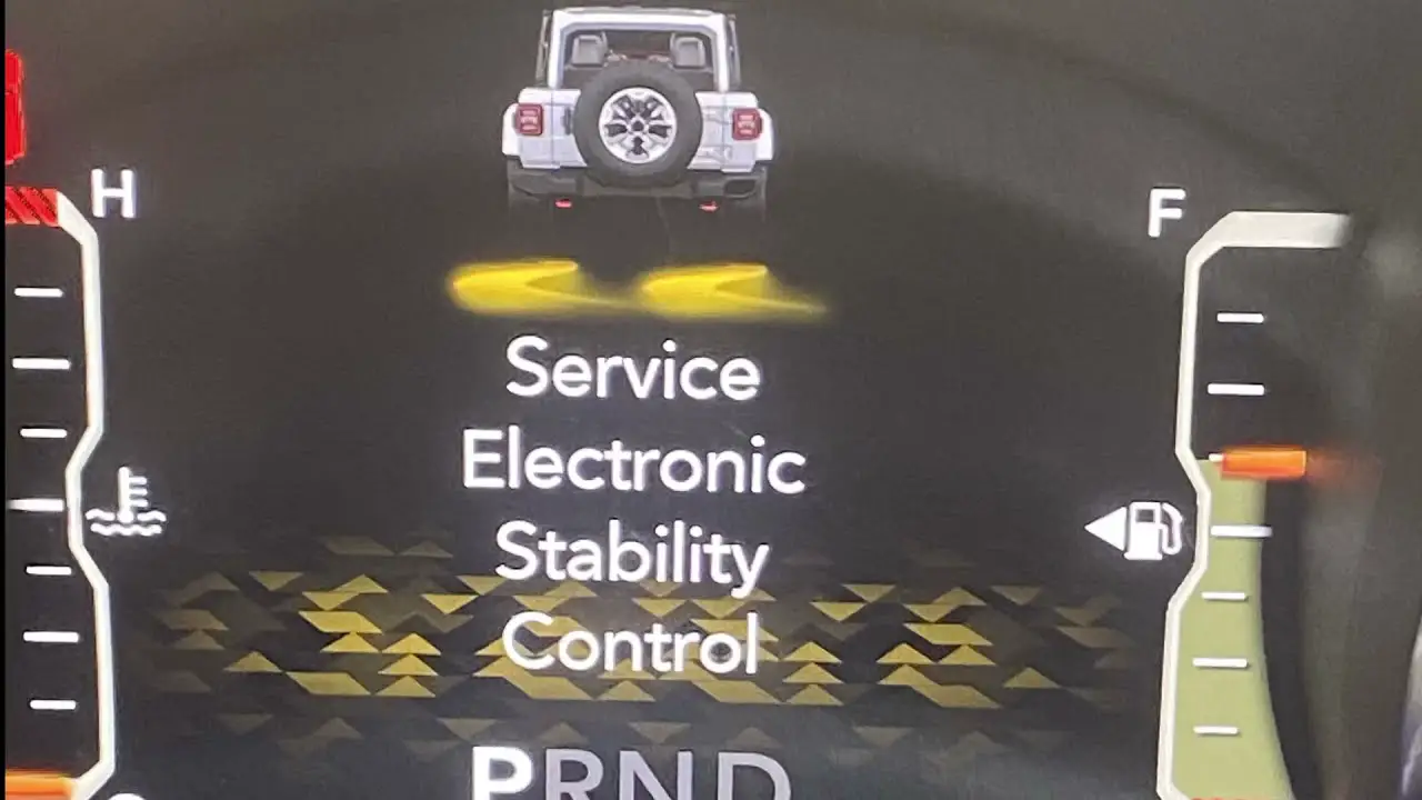 Jeep Service Electronic Stability Control