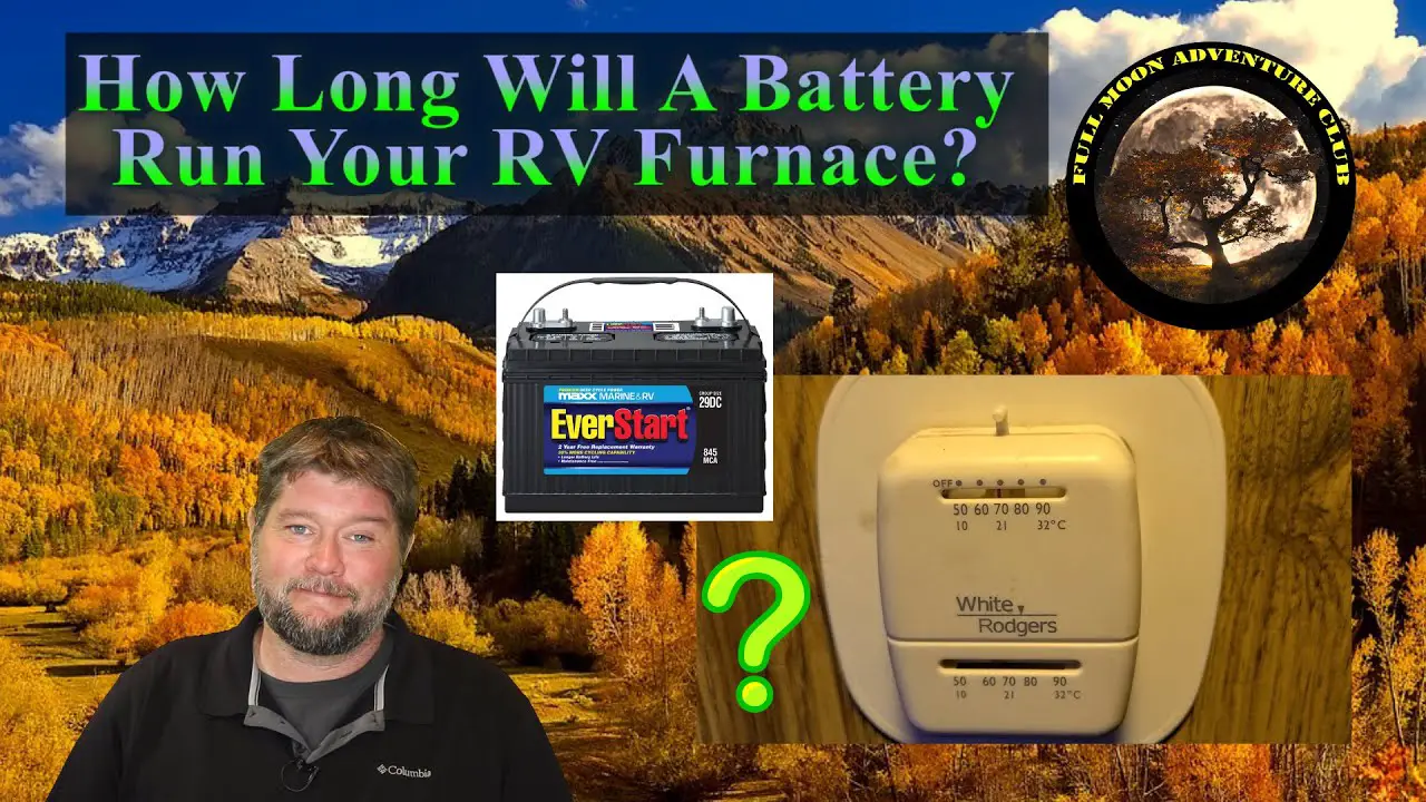 Will Rv Furnace Run on Battery