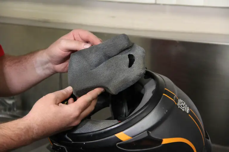 How to Clean Non-Removable Helmet Liner